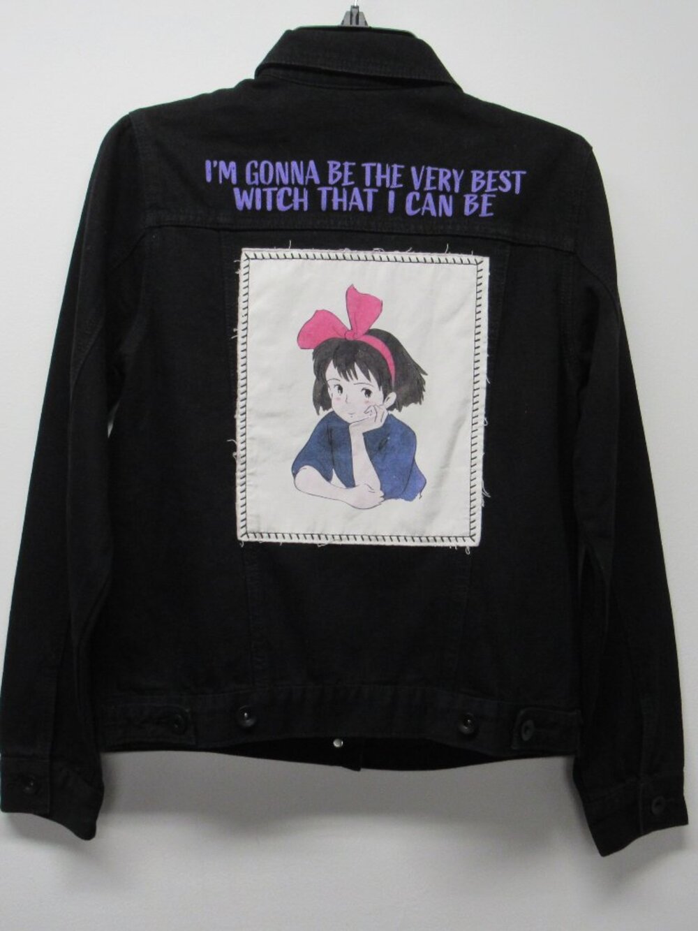 Her Universe Kiki’s Delivery Service Graphic Denim Jacket Studio Ghibli sz M